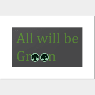 All will be Green Posters and Art